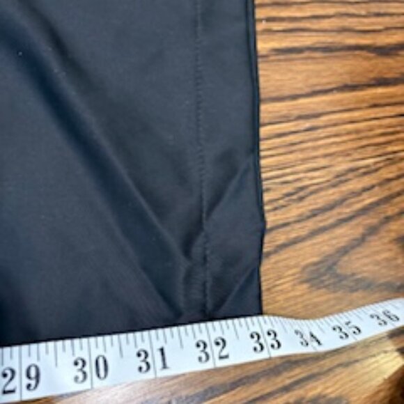 EUC Zara viscose utility/cargo black pants tall sz S - Picture 7 of 7